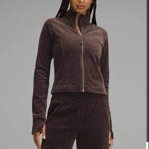 lululemon athletica Women's Dark Brown Corduroy Jacket